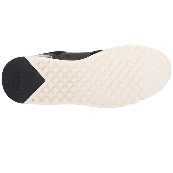 NWOT Cole Haan Grand OS black/silver sneakers 11B - Picture 8 of 11